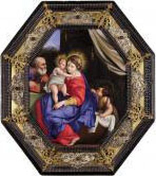 The Montalto Madonna Oil Painting by Annibale Carracci