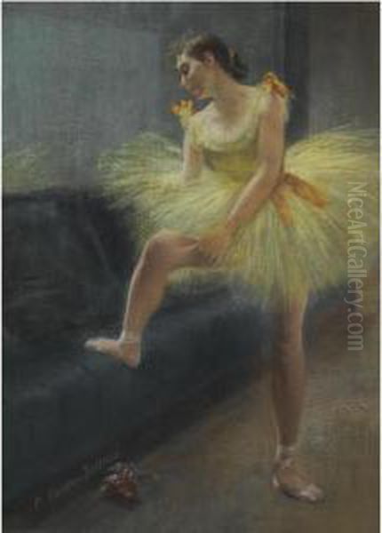 La Danseuse Oil Painting by Pierre Carrier-Belleuse