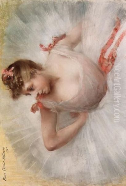 La Danseuse Oil Painting by Pierre Carrier-Belleuse