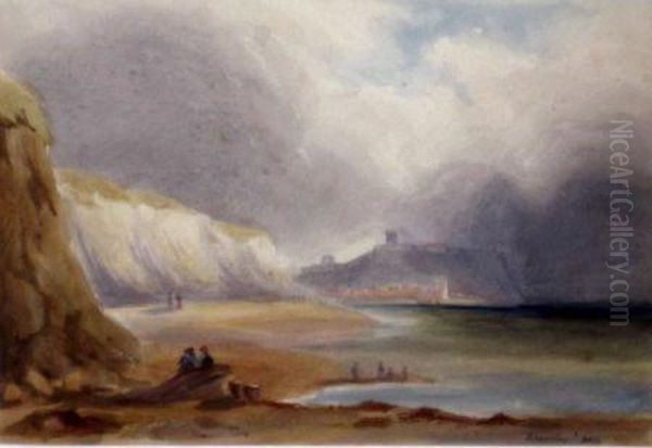 Scarboro Oil Painting by Henry Barlow Carter