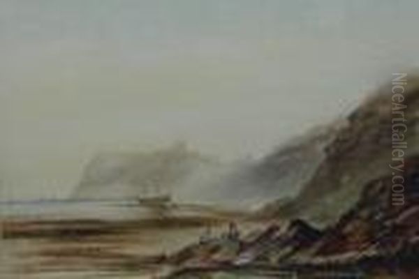 The North Bay Scarborough Oil Painting by Henry Barlow Carter