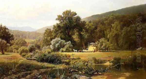 Summer in the Blue Ridge Oil Painting by Hugh Bolton Jones