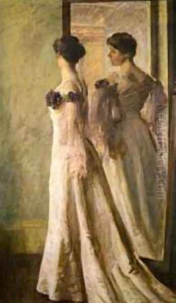 Joseph The Heliotrope Gown Oil Painting by Decamp Joseph R