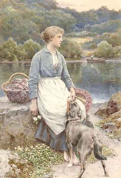 The loyal friend Oil Painting by Henry James Johnstone