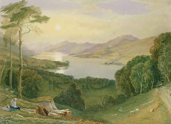 Lake Windermere Oil Painting by Samuel Jackson