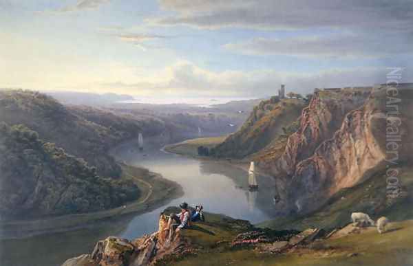 The Avon near Bristol Oil Painting by Samuel Jackson