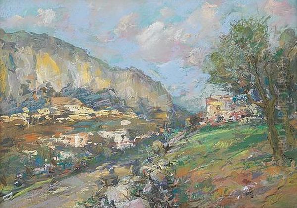 Paesaggio Oil Painting by Giuseppe Casciaro