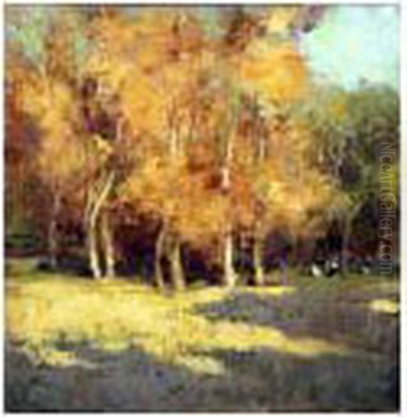 Autunno Oil Painting by Giuseppe Casciaro