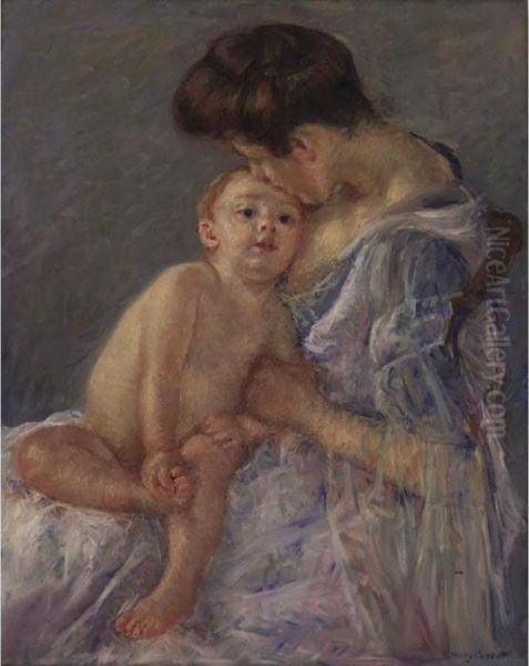 Maternite Oil Painting by Mary Cassatt