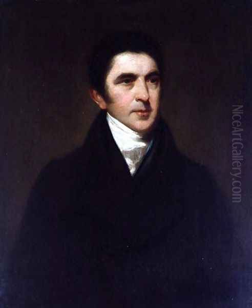 Sir John Barrow 1764-1848 Oil Painting by John Jackson