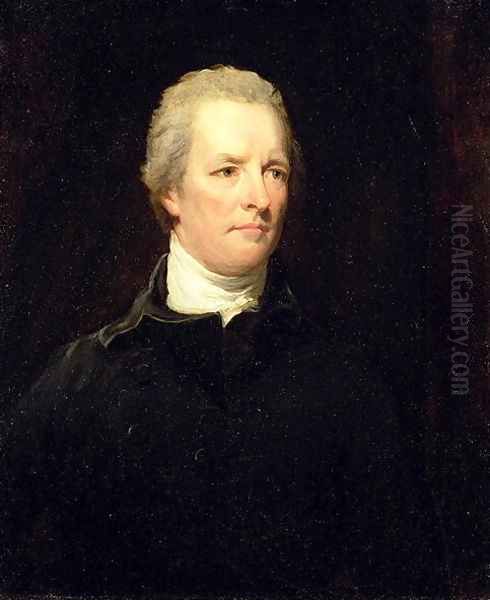 Portrait of William Pitt the Younger 1759-1806 Oil Painting by John Jackson