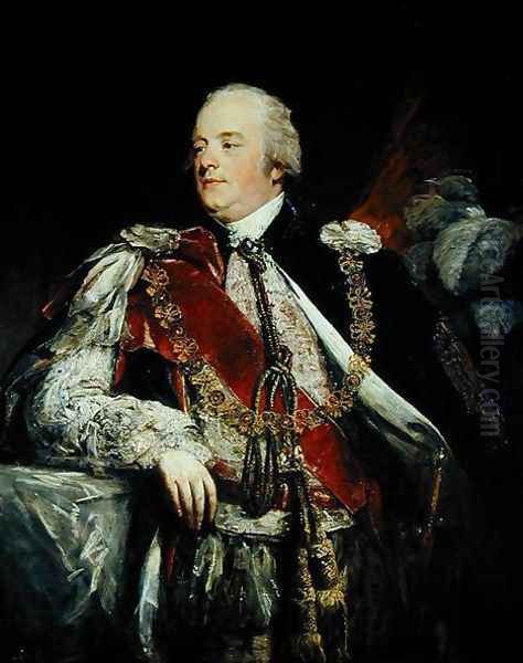 Portrait of George Nugent Temple Grenville First Marquis of Buckingham 1753-1813 Oil Painting by John Jackson