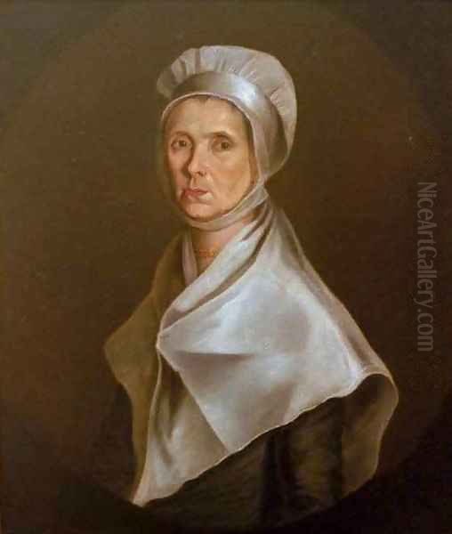 Mrs Jos Platt Cooke Sarah Benedict Oil Painting by William Jennys