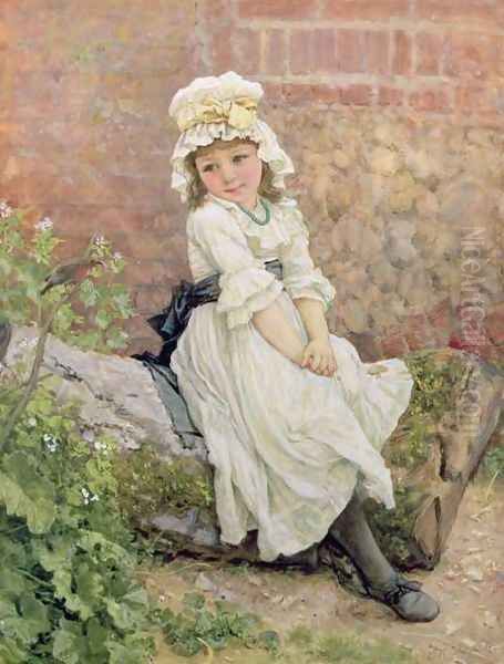 The New Friend Oil Painting by Edward Killingworth Johnson