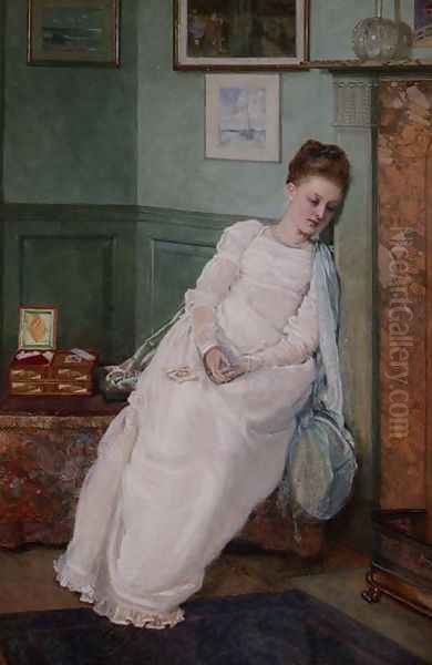 Memories Oil Painting by Edward Killingworth Johnson