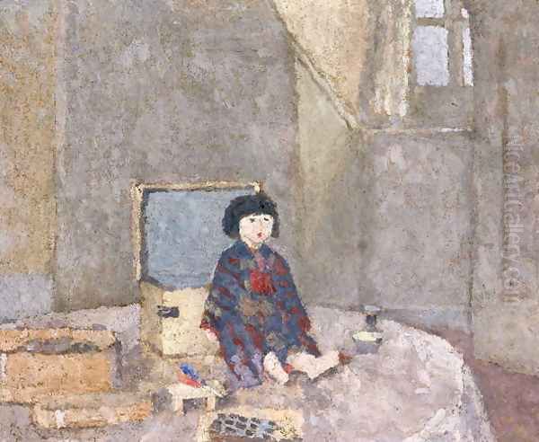 The Japanese Doll Oil Painting by Gwen John