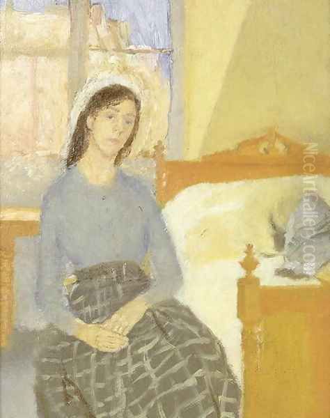 The Artist in her Room in Paris Oil Painting by Gwen John