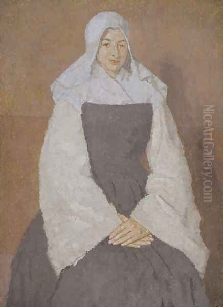 Mere Poussepin Oil Painting by Gwen John