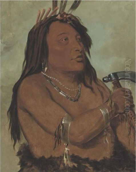 - Oil Painting by George Catlin