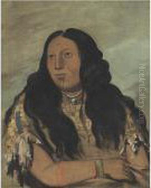 - Oil Painting by George Catlin