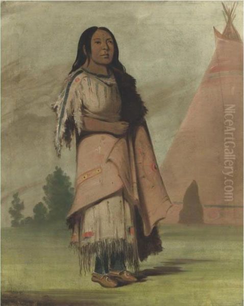 - Oil Painting by George Catlin