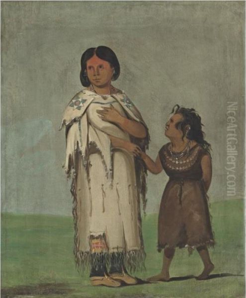 - Oil Painting by George Catlin