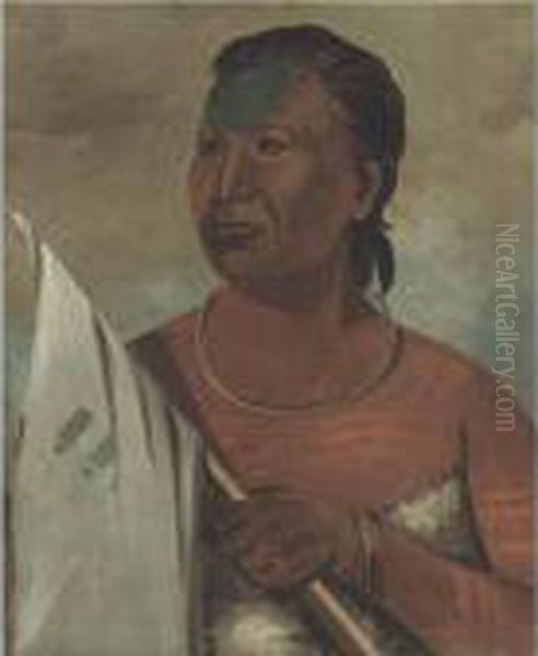 - Oil Painting by George Catlin