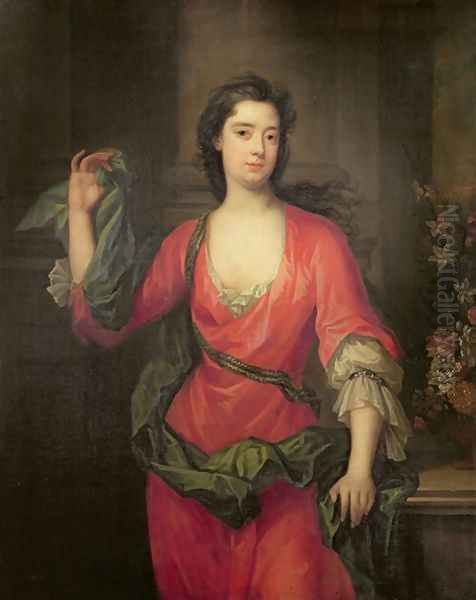 Portrait of Catherine Lady Walpole Oil Painting by Charles Jervas