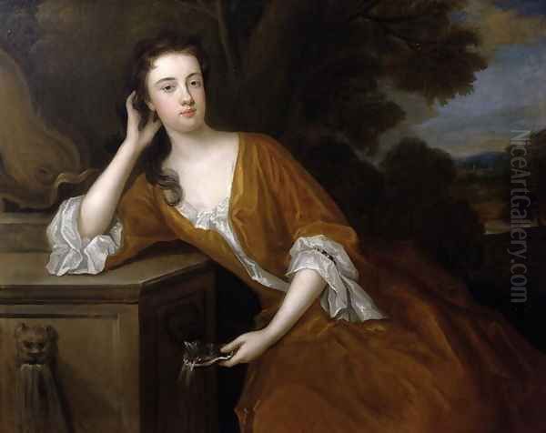 Lady Louisa Berkeley Oil Painting by Charles Jervas