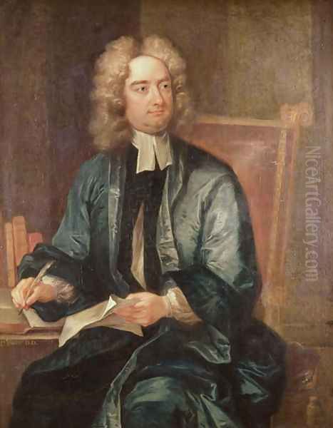 Portrait of Jonathan Swift Oil Painting by Charles Jervas