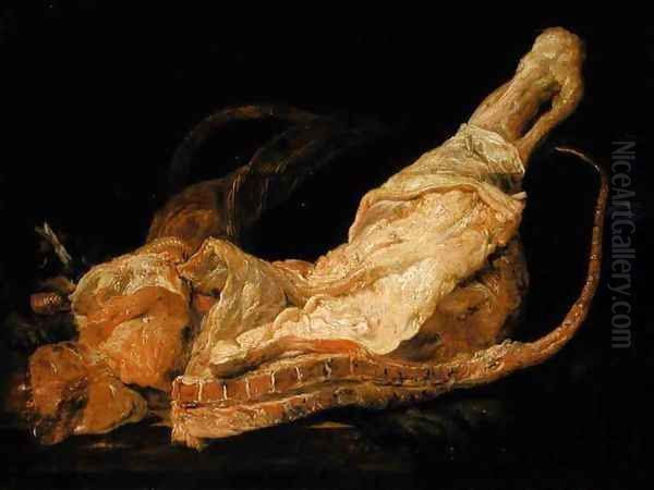 Leg of Mutton Oil Painting by Juriaen Jacobsz