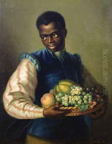 The Black Boy Oil Painting by William Jones