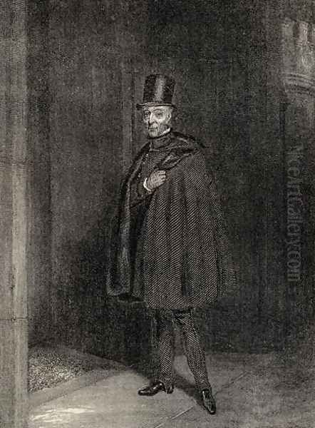 The Duke Entering the House of Lords Oil Painting by Samuel John Egbert Jones