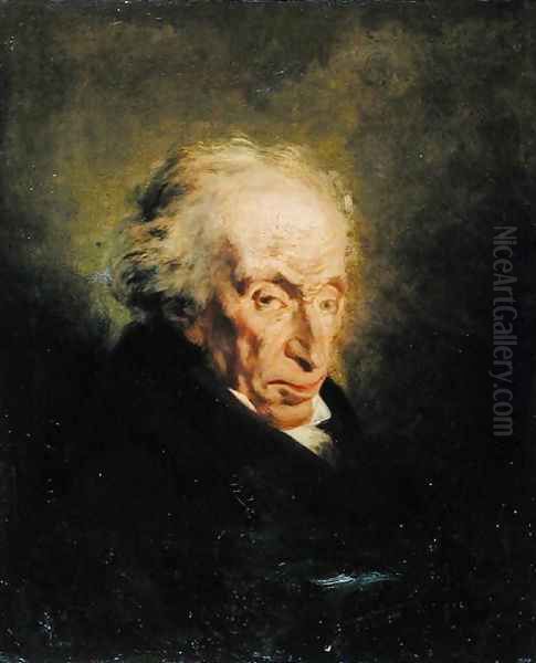 Filippo Buonarotti 1761-1837 Oil Painting by Philippe Auguste Jeanron