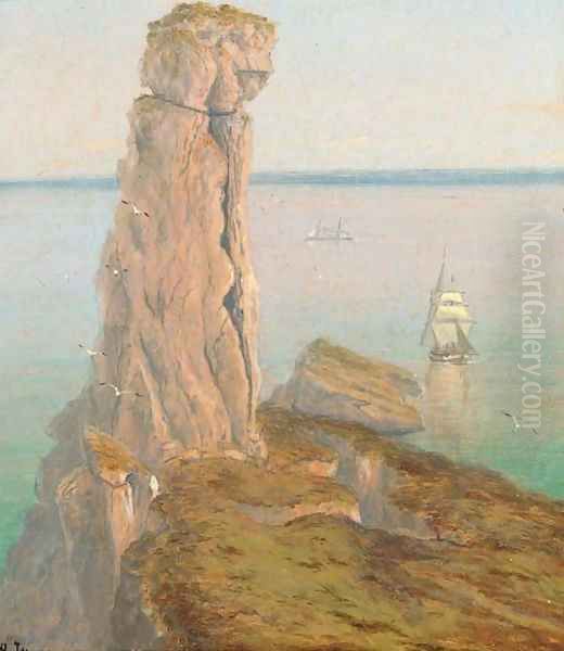 The Bumble Rock Oil Painting by Isaac Walter Jenner