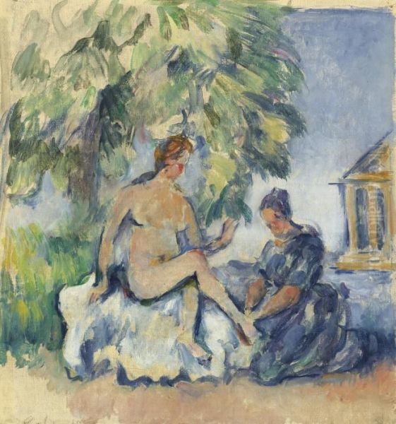 Bethsabee Oil Painting by Paul Cezanne