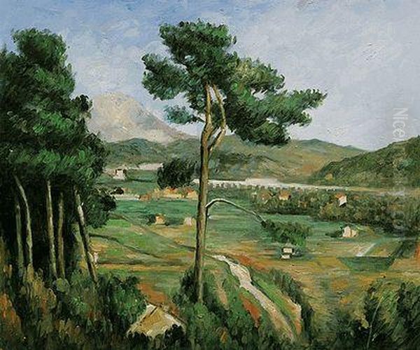 Mount Saint-victoire Oil Painting by Paul Cezanne