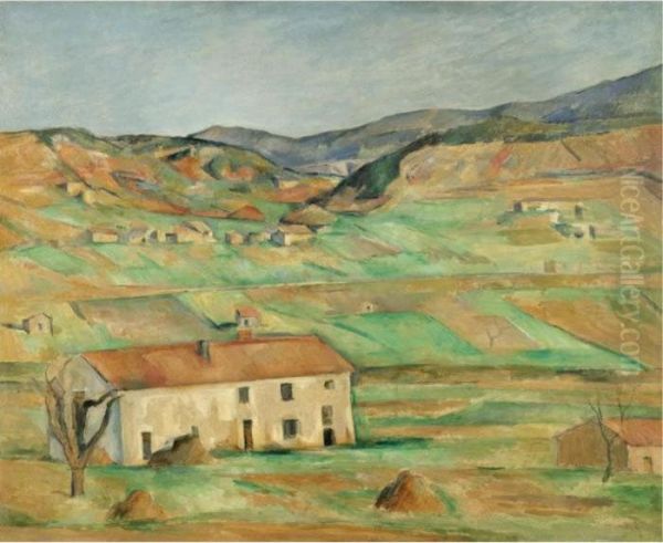 Environs De Gardanne Oil Painting by Paul Cezanne