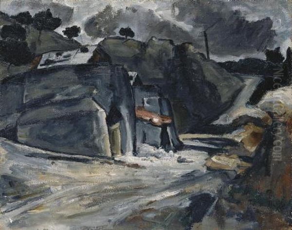 Paysage Provencal Oil Painting by Paul Cezanne