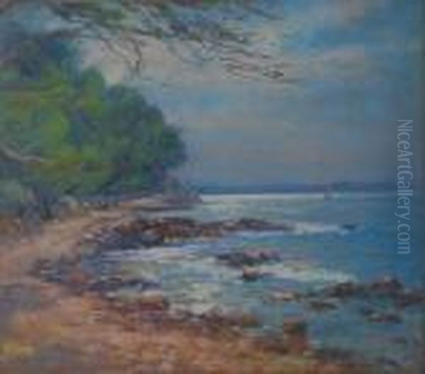 Bord De Mer Oil Painting by Arsene Chabanian