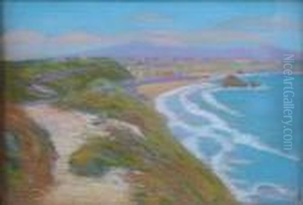 Biarritz Oil Painting by Arsene Chabanian