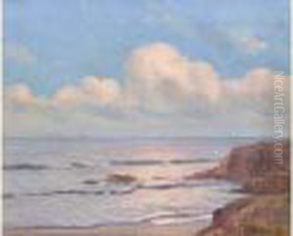 Seacoast Oil Painting by Arsene Chabanian