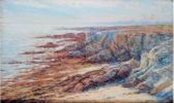 Falaises Oil Painting by Arsene Chabanian