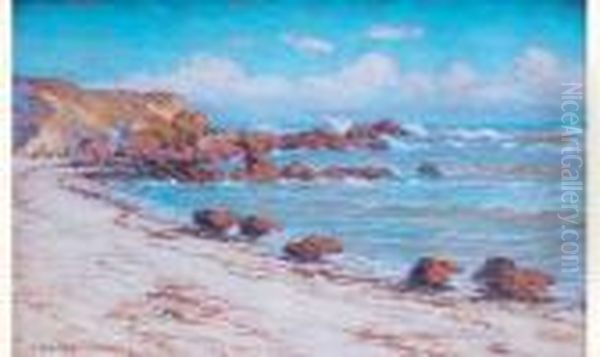 Bord De Mer Oil Painting by Arsene Chabanian