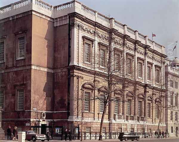 Banqueting House Whitehall Oil Painting by Inigo Jones