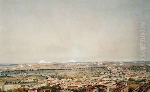 Battle of Toulouse Oil Painting by Theodore Jung