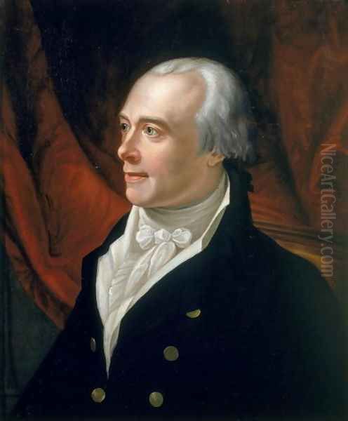 Portrait of Spencer Perceval 1762-1812 Oil Painting by George Francis Joseph