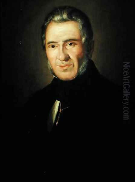 Portrait of Agustin Arguelles 1776-1843 Oil Painting by Federico Jimenez y Fernandez