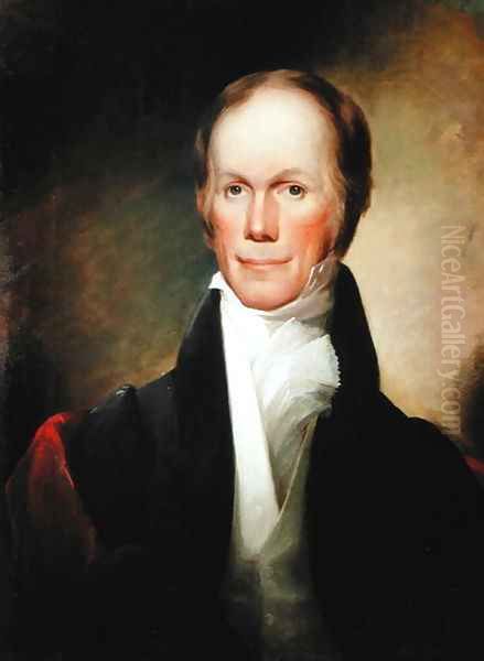 Henry Clay 1777-1852 Oil Painting by Jouett, Matthew