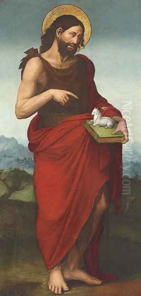 Saint John the Baptist Oil Painting by Juan De Juanes